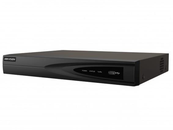 Enregistreur vidéo NVR Hikvision | 4 canaux PoE | 1 emplacement disque dur (DS-7604NI-K1-4P-C)
