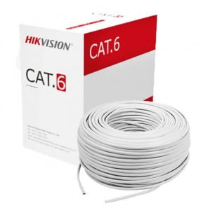 Cable Réseau HIKVISION CAT6 UTP 305 m (DS-1LN6U-W-CCA)