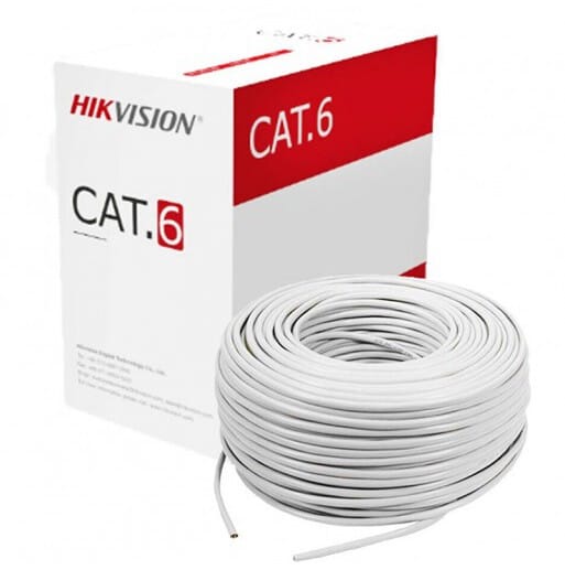 Cable Réseau HIKVISION CAT6 UTP 305 m (DS-1LN6U-W-CCA)