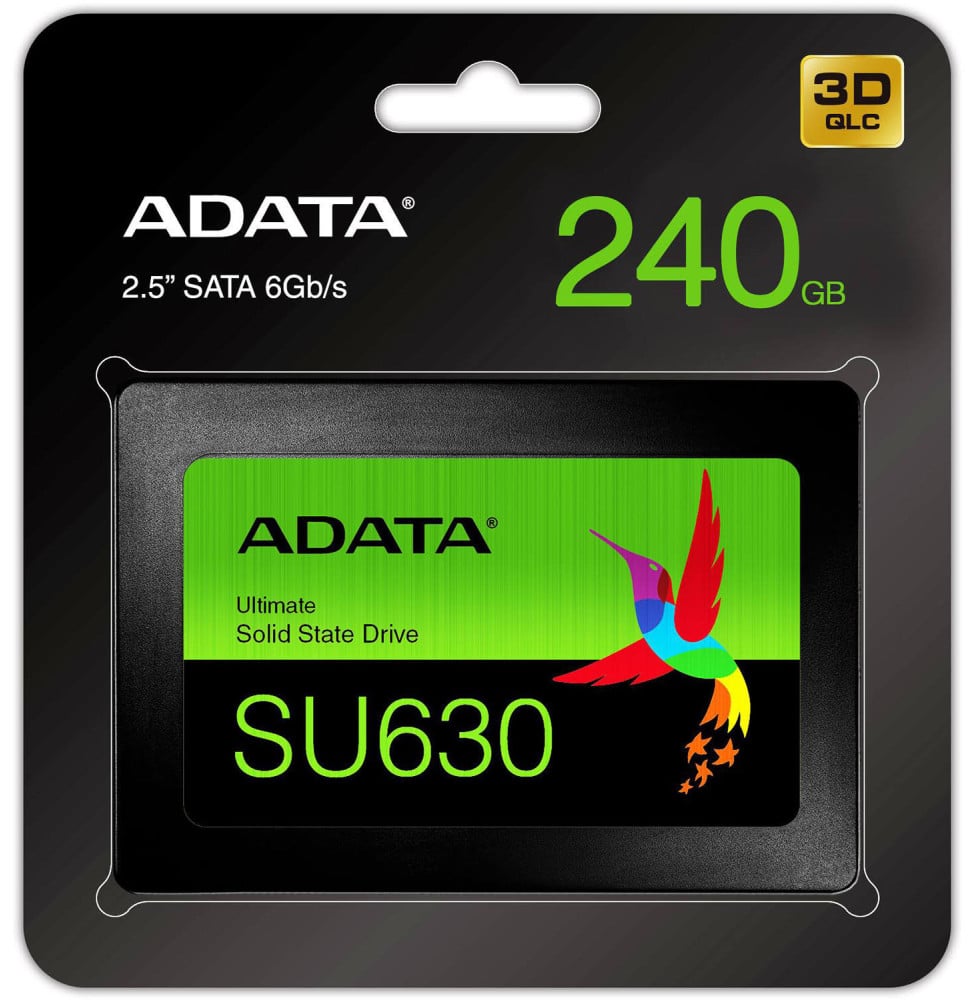 Disque Dur interne SSD ADATA SU630 2.5" 240 GB(ASU630SS-240GQ-R)