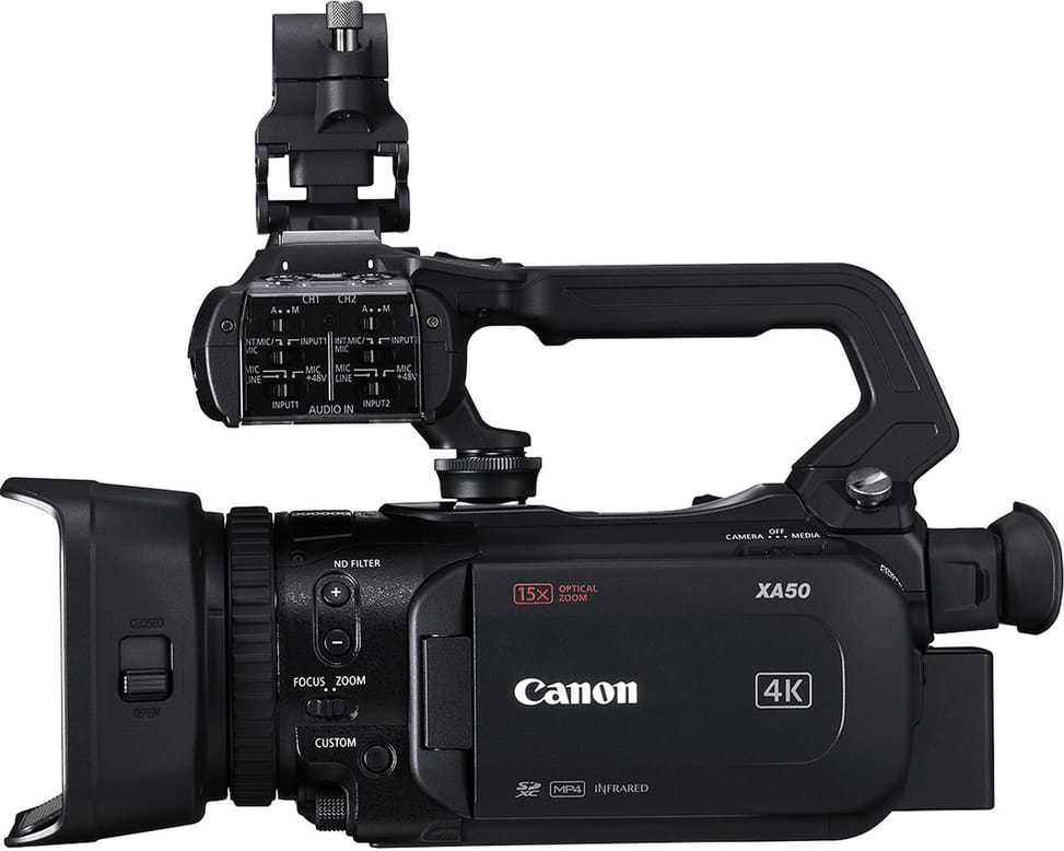 Caméscope Canon XA50 Professionnel 4K (3669C011AA)