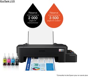 Epson EcoTank L121 Refillable Ink Tank Printer (C11CD76413)