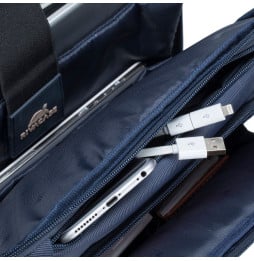 Sac à dos Rivacase Central 8262 bleu pour ordinateurs portables 15,6" (8262 Blue)