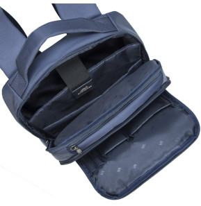 Sac à dos Rivacase Central 8262 bleu pour ordinateurs portables 15,6" (8262 Blue)