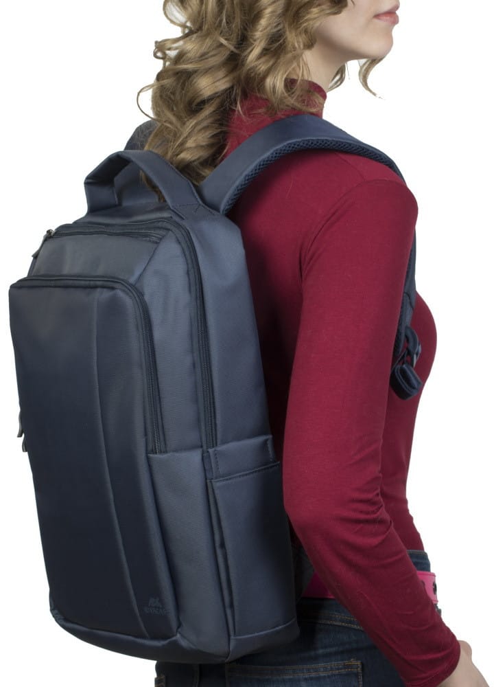 Sac à dos Rivacase Central 8262 bleu pour ordinateurs portables 15,6" (8262 Blue)