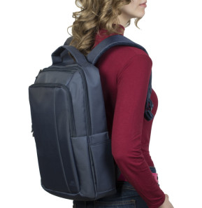Sac à dos Rivacase Central 8262 bleu pour ordinateurs portables 15,6" (8262 Blue)