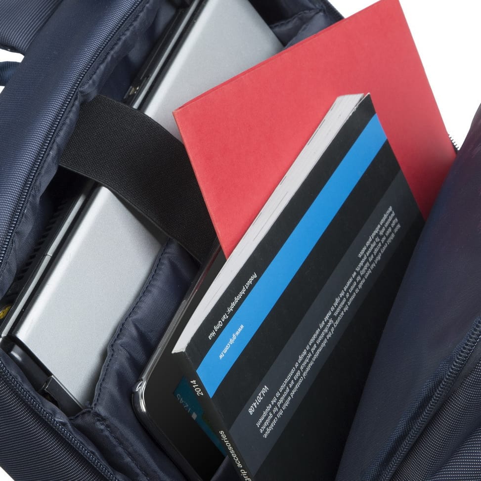 Sac à dos Rivacase Central 8262 bleu pour ordinateurs portables 15,6" (8262 Blue)