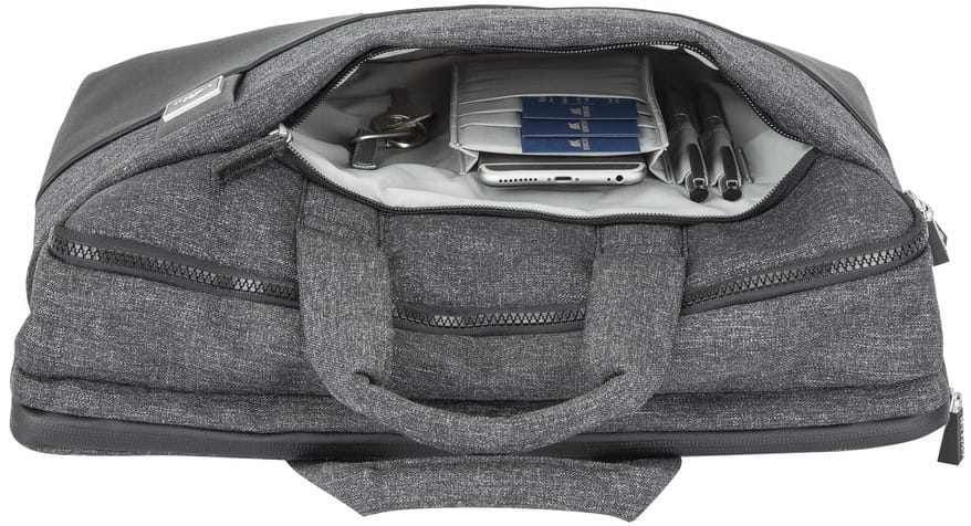 Sacoche Rivacase Lantau 8831 Noir mélange pour ordinateurs portables 15.6" (8831 black)