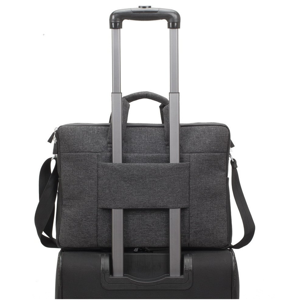 حقيبة Rivacase Lantau 8831 سوداء مُبرقشة للحواسيب المحمولة 15.6" (8831 black) — صورة 6