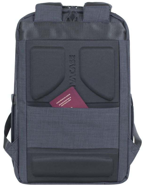 Sac à dos Rivacase Biscayne 8365 Noir pour ordinateurs portables 17.3" (8365 Black)