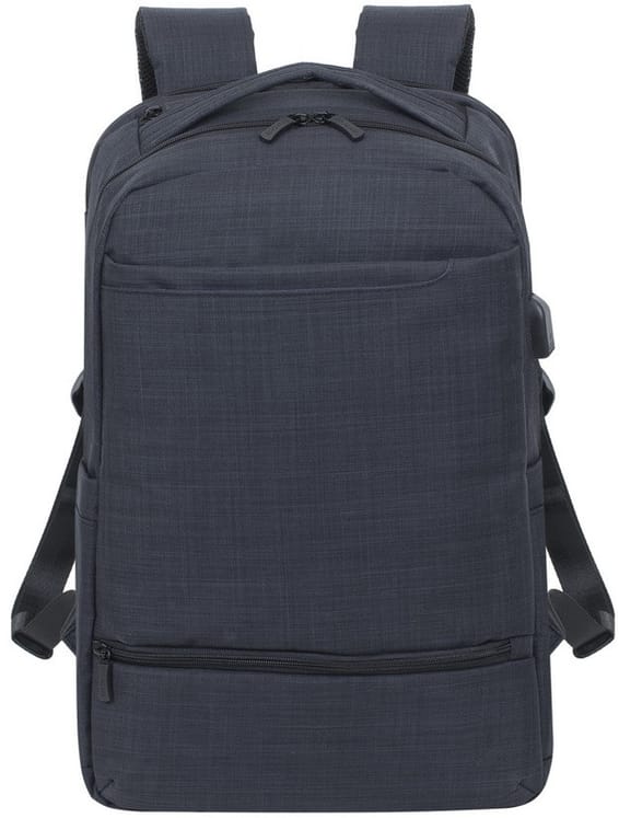 Sac à dos Rivacase Biscayne 8365 Noir pour ordinateurs portables 17.3" (8365 Black)