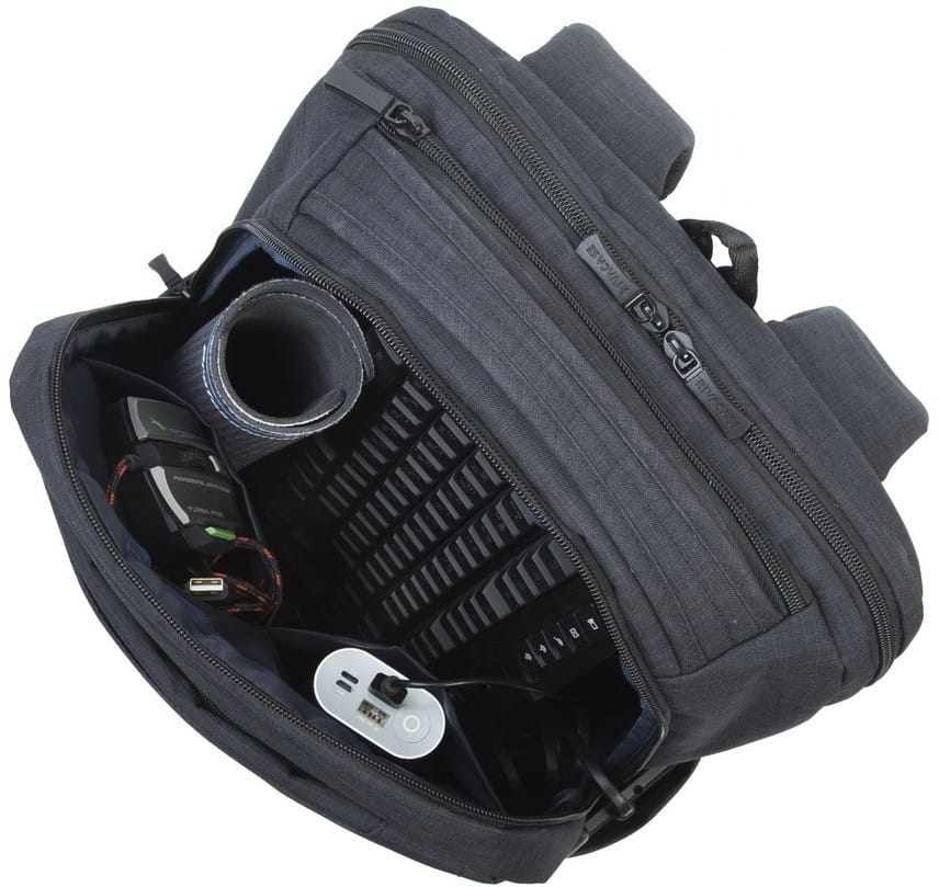 Sac à dos Rivacase Biscayne 8365 Noir pour ordinateurs portables 17.3" (8365 Black)