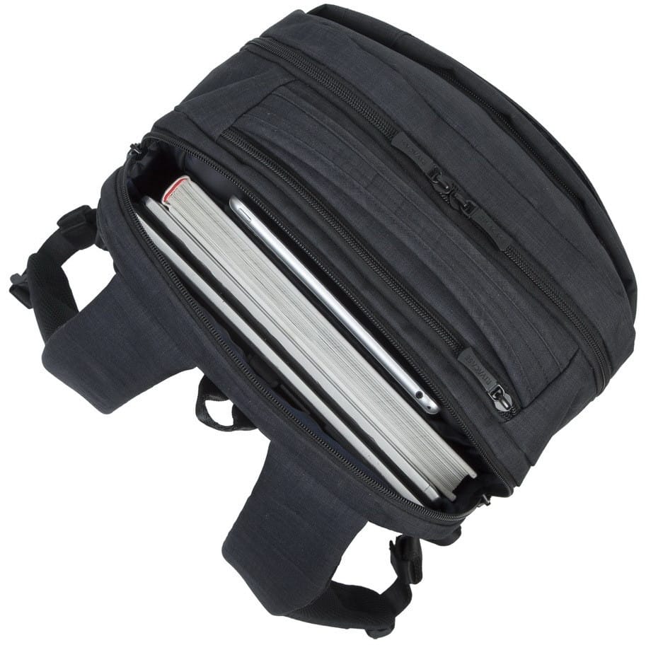 Sac à dos Rivacase Biscayne 8365 Noir pour ordinateurs portables 17.3" (8365 Black)