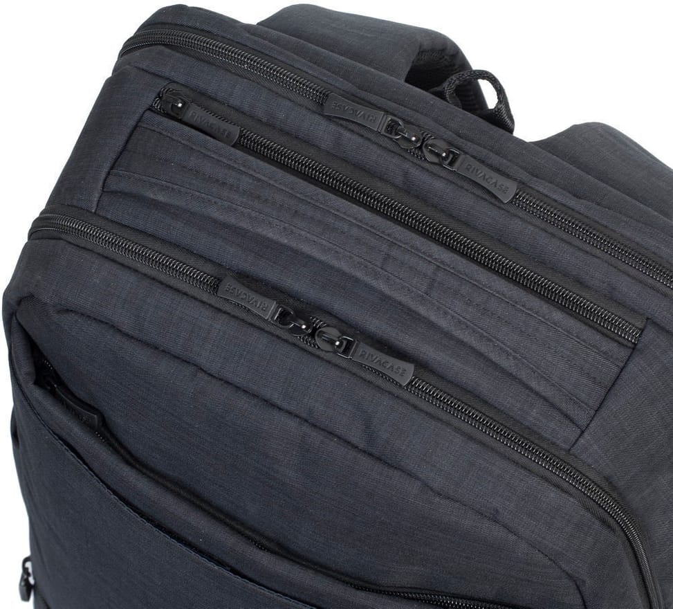 Sac à dos Rivacase Biscayne 8365 Noir pour ordinateurs portables 17.3" (8365 Black)