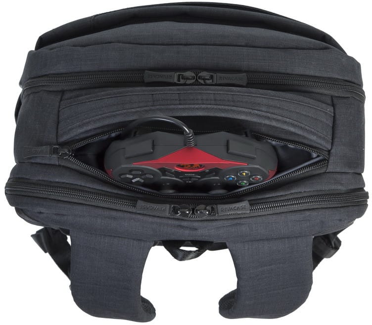 Sac à dos Rivacase Biscayne 8365 Noir pour ordinateurs portables 17.3" (8365 Black)
