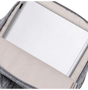 Sac à dos Rivacase Anvik 7962 gris clair pour ordinateurs portables 15.6" (7962 light grey)
