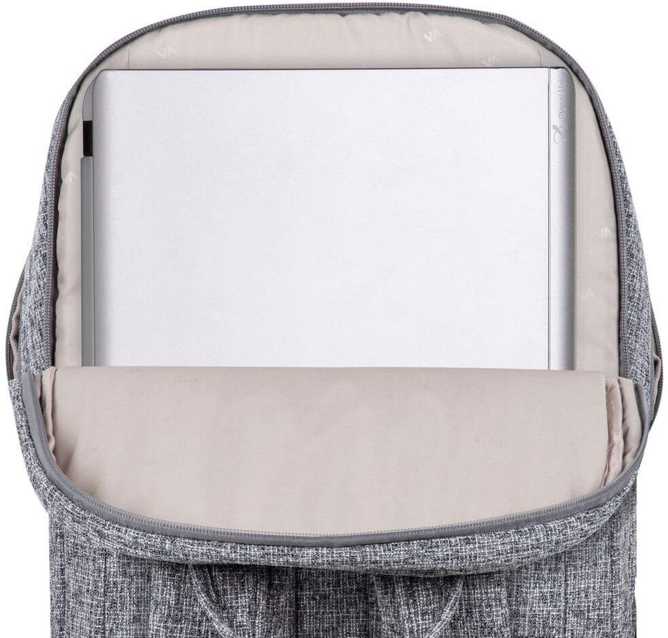 Sac à dos Rivacase Anvik 7962 gris clair pour ordinateurs portables 15.6" (7962 light grey)