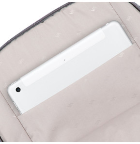 Sac à dos Rivacase Anvik 7962 gris clair pour ordinateurs portables 15.6" (7962 light grey)