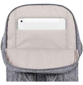 Sac à dos Rivacase Anvik 7962 gris clair pour ordinateurs portables 15.6" (7962 light grey)