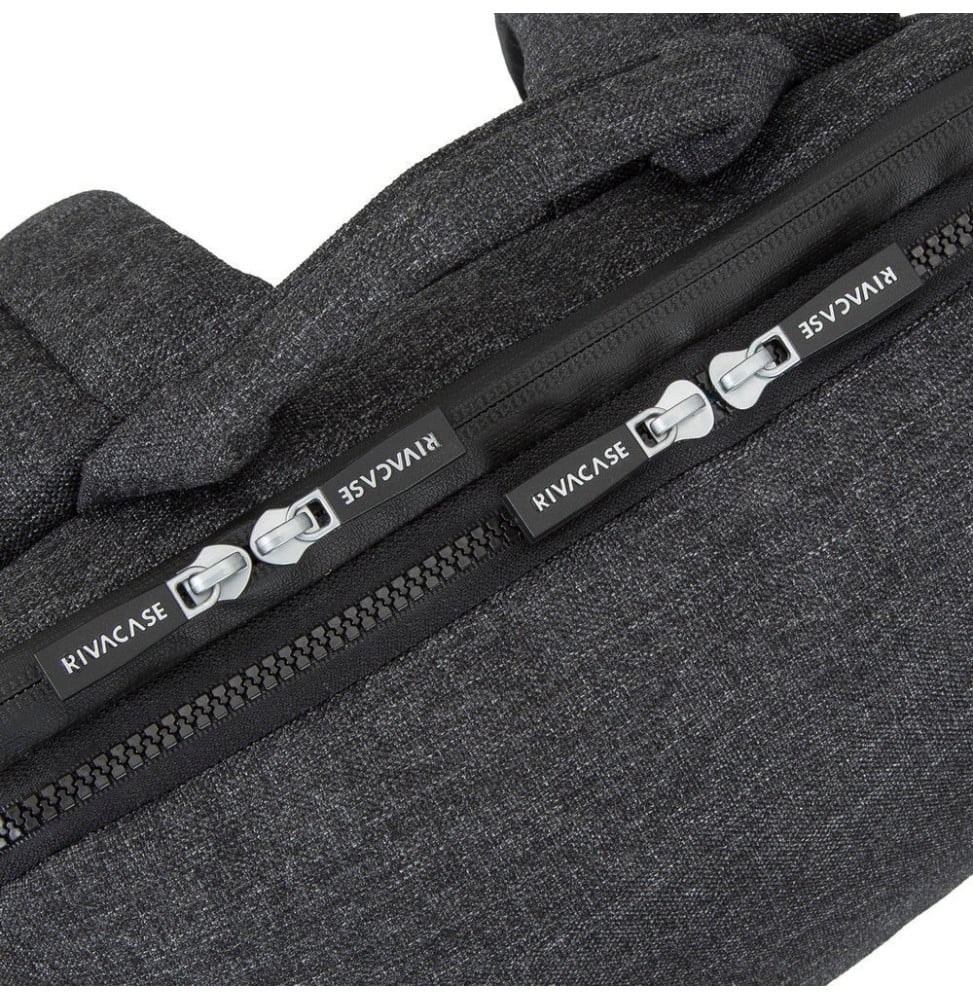 حقيبة ظهر Rivacase 8861 سوداء مُبرقشة للحواسيب المحمولة 15.6" (8861 black) — صورة 11