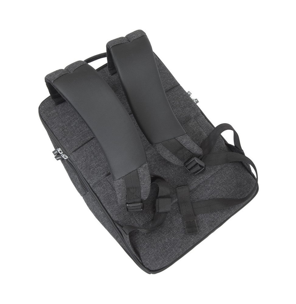 حقيبة ظهر Rivacase 8861 سوداء مُبرقشة للحواسيب المحمولة 15.6" (8861 black) — صورة 10