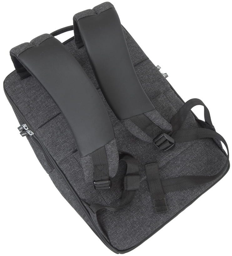 Sac à dos Rivacase 8861 Noir mélange pour ordinateurs portables 15,6" (8861 black)