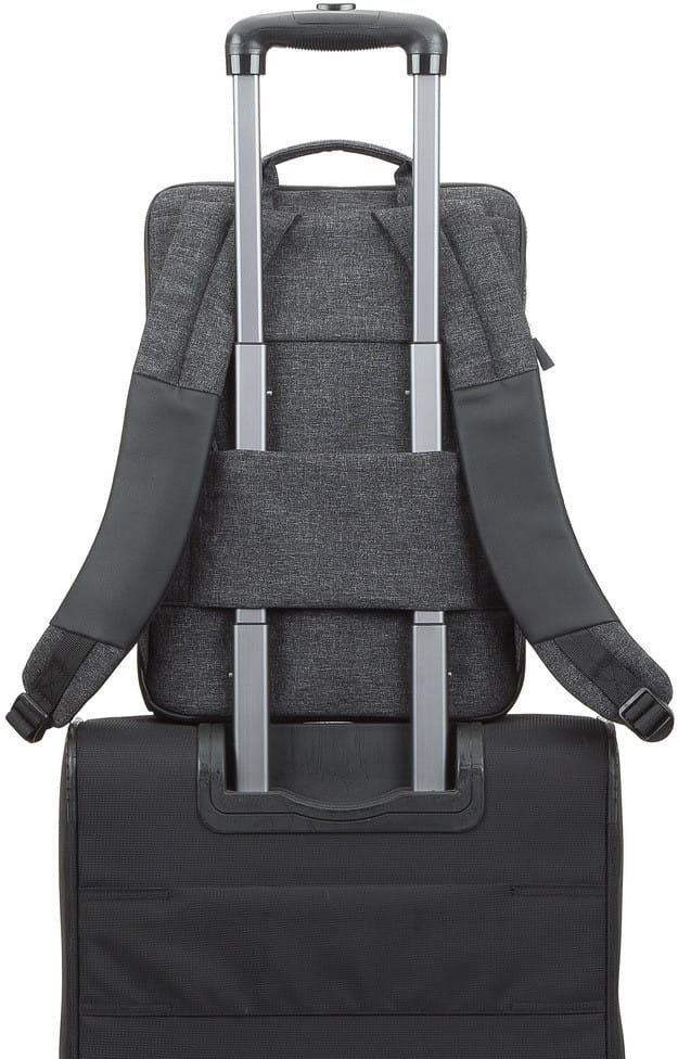 Sac à dos Rivacase 8861 Noir mélange pour ordinateurs portables 15,6" (8861 black)