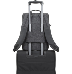 Sac à dos Rivacase 8861 Noir mélange pour ordinateurs portables 15,6" (8861 black)