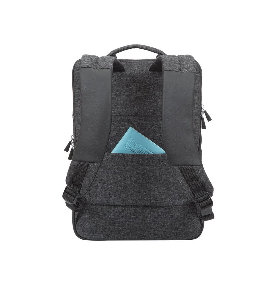 حقيبة ظهر Rivacase 8861 سوداء مُبرقشة للحواسيب المحمولة 15.6" (8861 black) — صورة 7