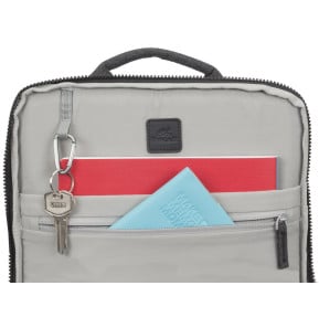Sac à dos Rivacase 8861 Noir mélange pour ordinateurs portables 15,6" (8861 black) — image 4