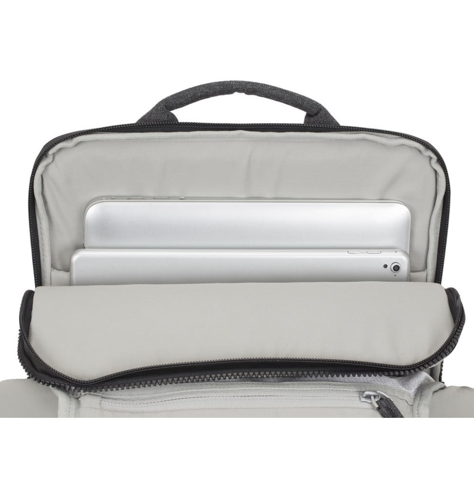 حقيبة ظهر Rivacase 8861 سوداء مُبرقشة للحواسيب المحمولة 15.6" (8861 black) — صورة 3
