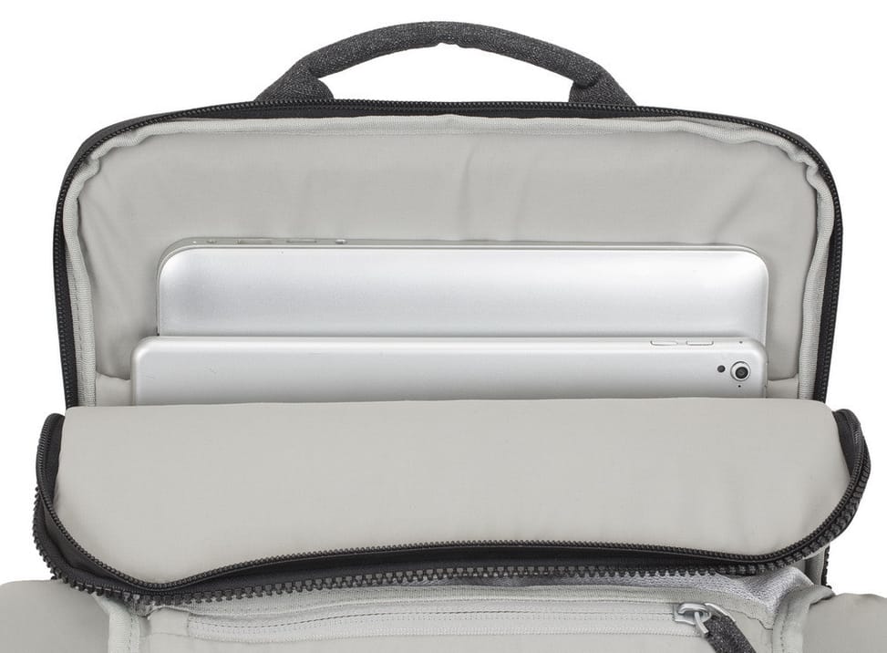 Sac à dos Rivacase 8861 Noir mélange pour ordinateurs portables 15,6" (8861 black)