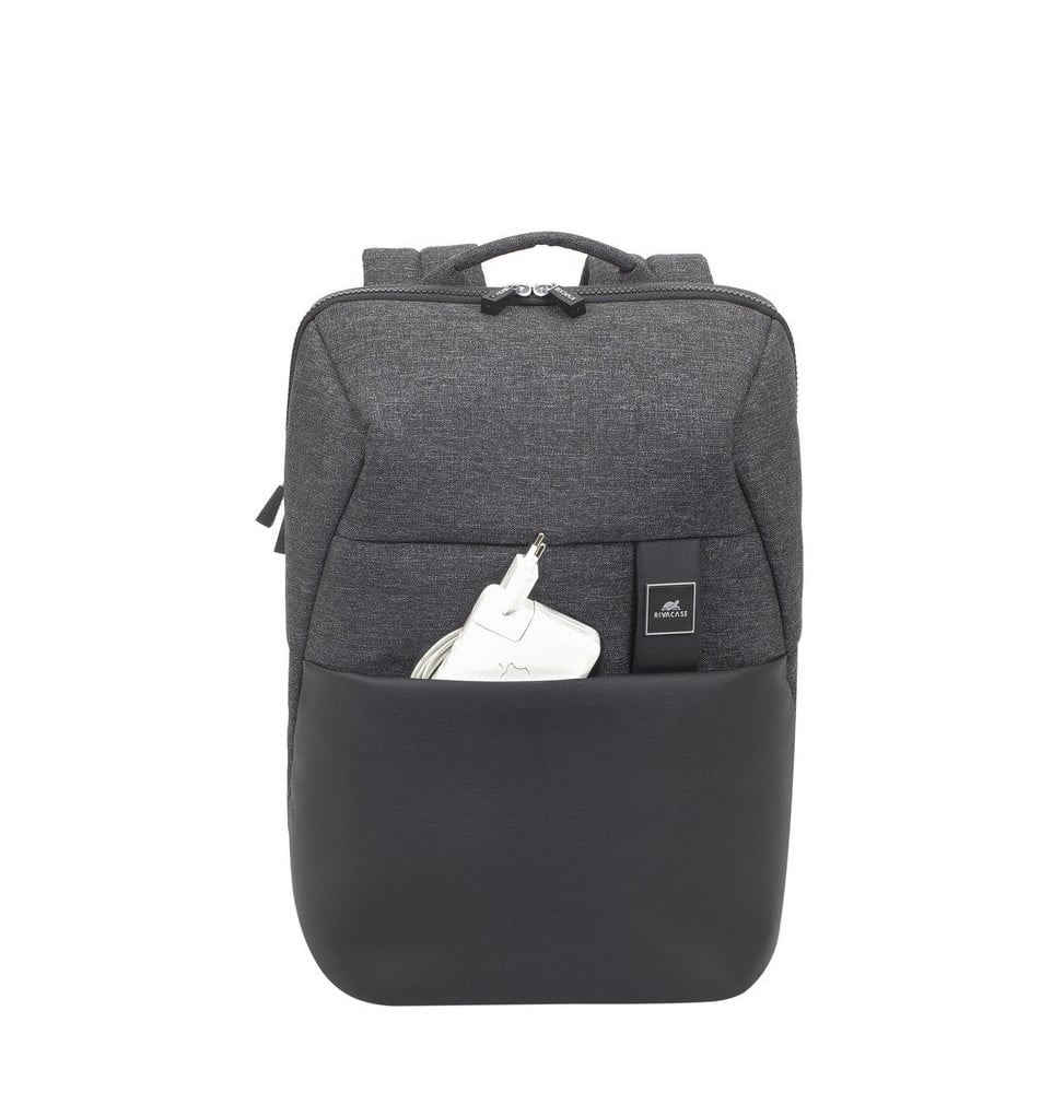 حقيبة ظهر Rivacase 8861 سوداء مُبرقشة للحواسيب المحمولة 15.6" (8861 black) — صورة 2