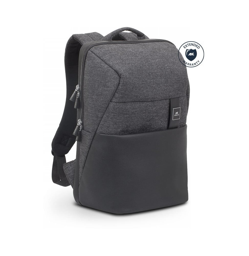حقيبة ظهر Rivacase 8861 سوداء مُبرقشة للحواسيب المحمولة 15.6" (8861 black) — صورة 1