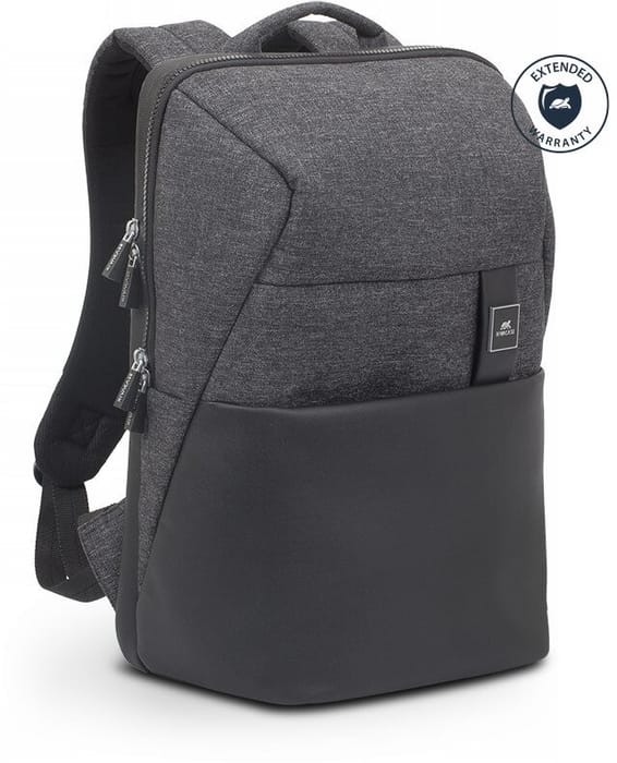 Sac à dos Rivacase 8861 Noir mélange pour ordinateurs portables 15,6" (8861 black)