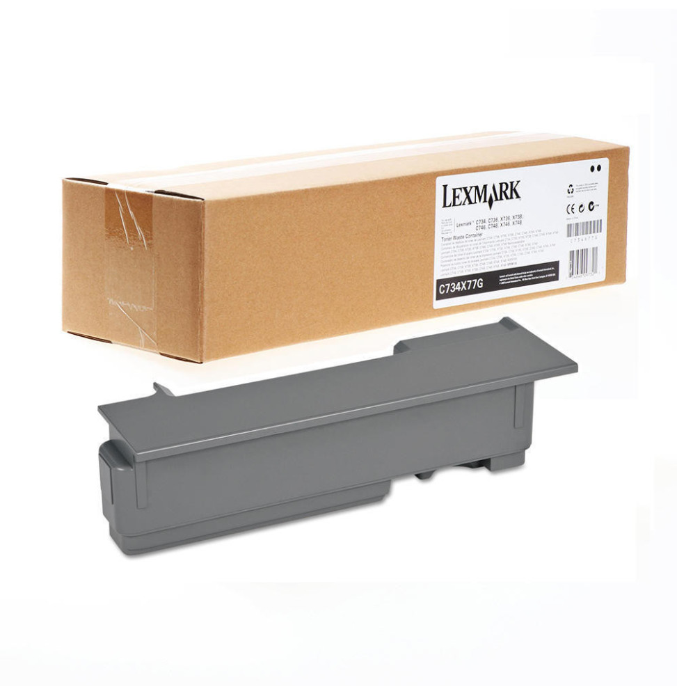 Lexmark (C734X77G) - Bouteille de récupération du toner usagé Lexmark (C734X77G) - Bouteille de récupération du toner usagé