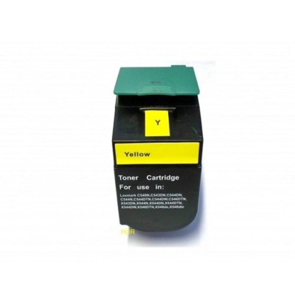 Lexmark CS310 CS/CX410 510 Jaune - Cartouche de toner d'origine (70C8HY0) Lexmark CS310 CS/CX410 510 Jaune - Cartouche de toner d'origine (70C8HY0)