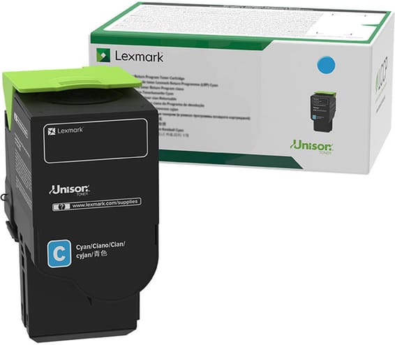 Lexmark CS/CX421, 52x, 62x cyan - Cartouche de toner d'origine (78C5XC0)