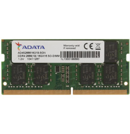 Barrette mémoire ADATA DDR4-2666 SO-DIMM 16GB - 512MX8 - PC Portable (AD4S266616G19)