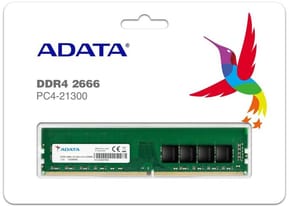 Barrette mémoire ADATA U-DIMM 16GB DDR4-2666 MHz - PC bureau (AD4U266616G19)
