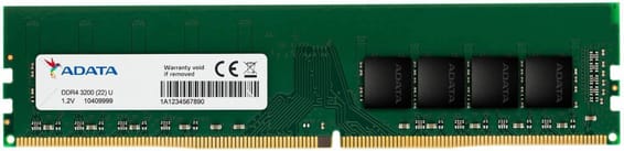 Barrette mémoire ADATA U-DIMM 8GB DDR4 3200 MHz - PC bureau (AD4U32008G22-SGN)
