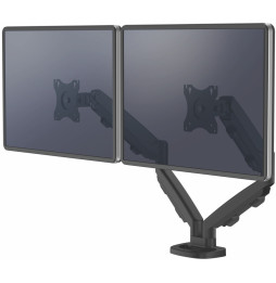 Bras porte-écrans double Fellowes Eppa™ Noir
