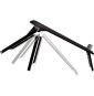 Support Fellowes QuickLift™ pour ordinateur portable I-Spire Series™ - Noir (8212001)