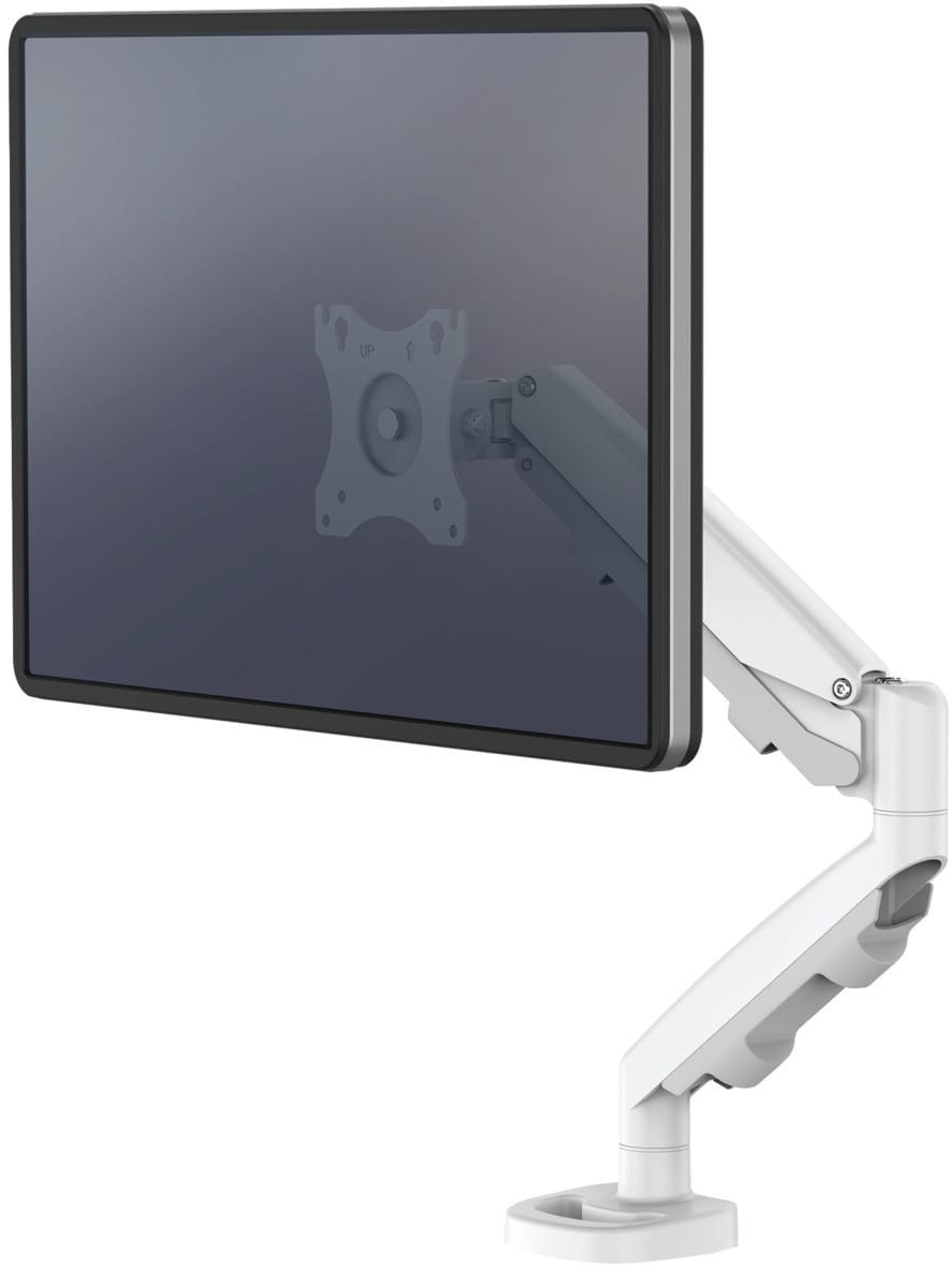 Bras porte-écran simple Fellowes Eppa™ blanc