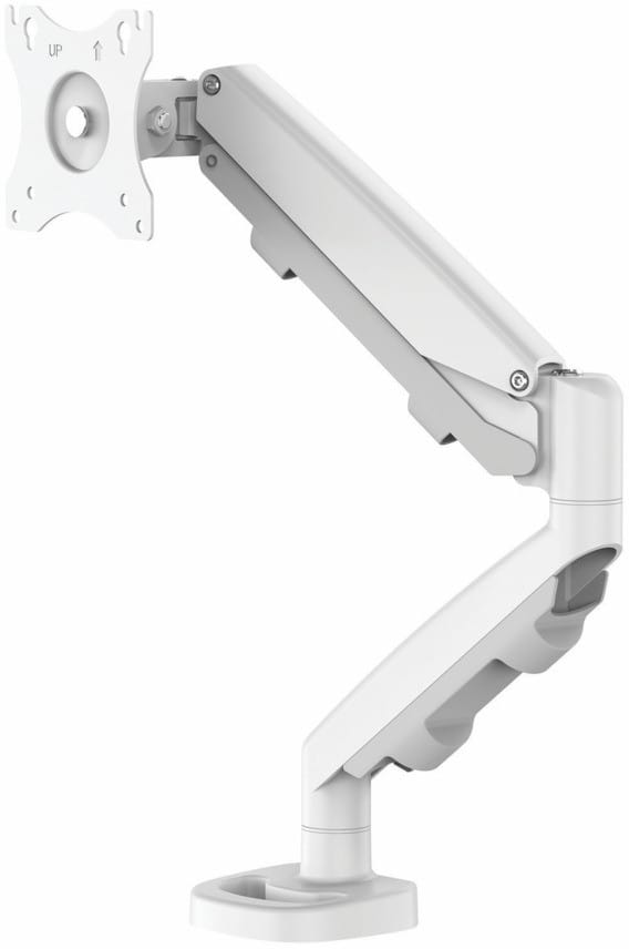Bras porte-écran simple Fellowes Eppa™ blanc