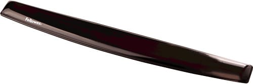 Repose-poignets clavier Fellowes Gel Crystal™ Noir (9112201)