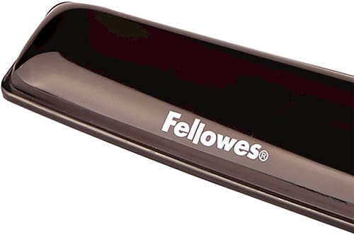 Repose-poignets clavier Fellowes Gel Crystal™ Noir (9112201)