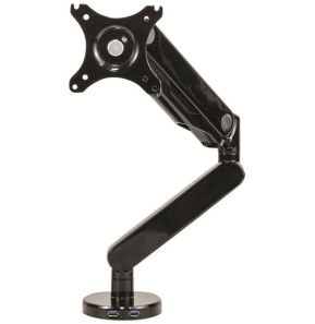 Bras porte-écran simple Fellowes Platinum Series - Noir (F8043301)