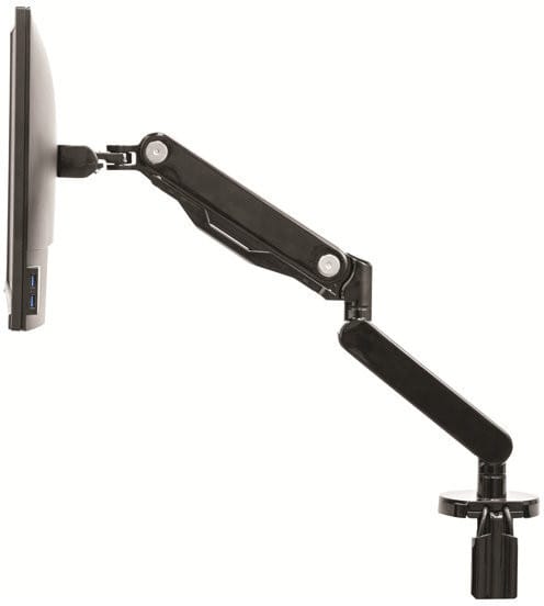 Bras porte-écran simple Fellowes Platinum Series - Noir (F8043301)