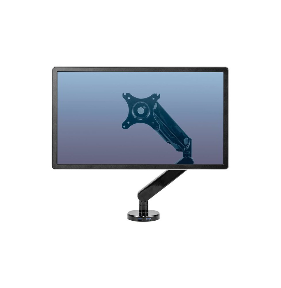 Bras porte-écran simple Fellowes Platinum Series - Noir (F8043301)